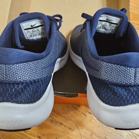 Nike Flex Experience RN 7 Men's Running Shoes Navy Carbon Size 9.5 Lightweight - Picture 5 of 7